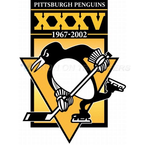 Pittsburgh Penguins Iron-on Stickers (Heat Transfers)NO.304